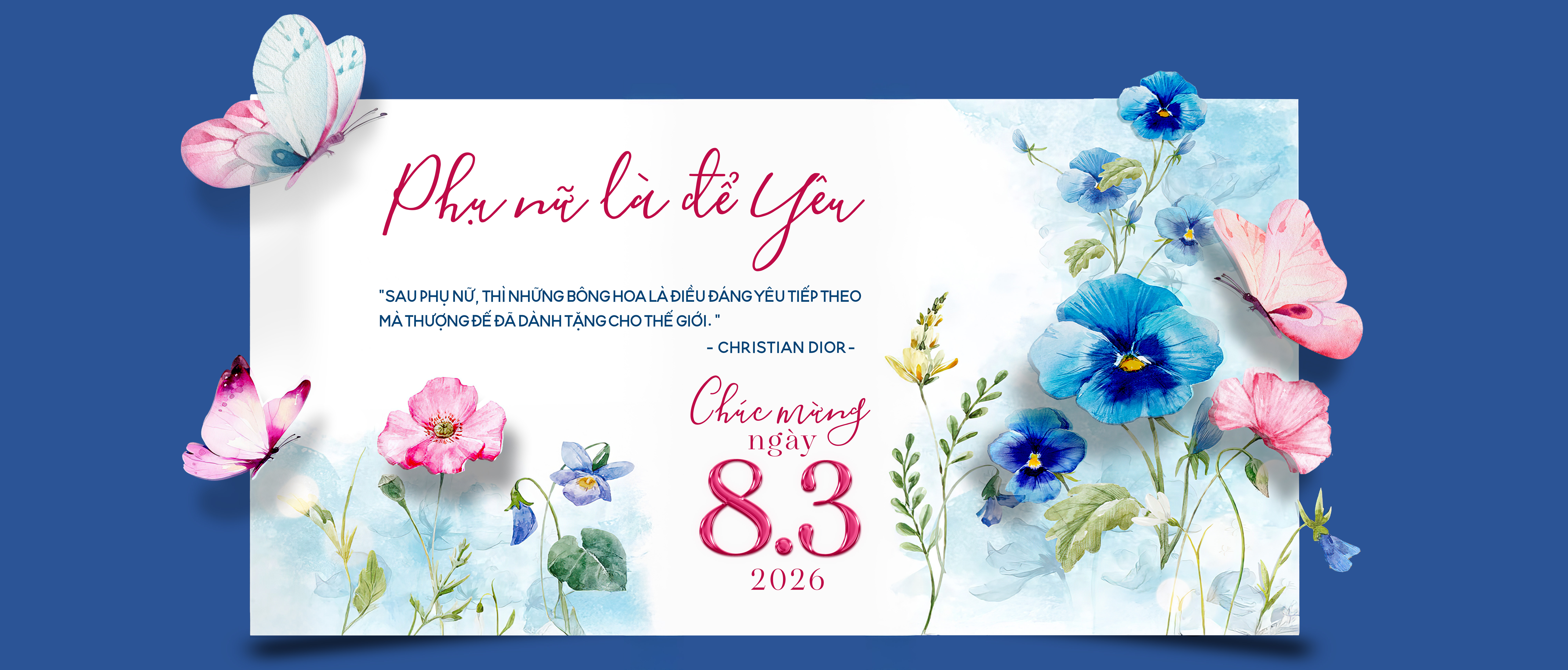 CHÚC MỪNG NGÀY QUỐC TẾ PHỤ NỮ 8.3 🌸