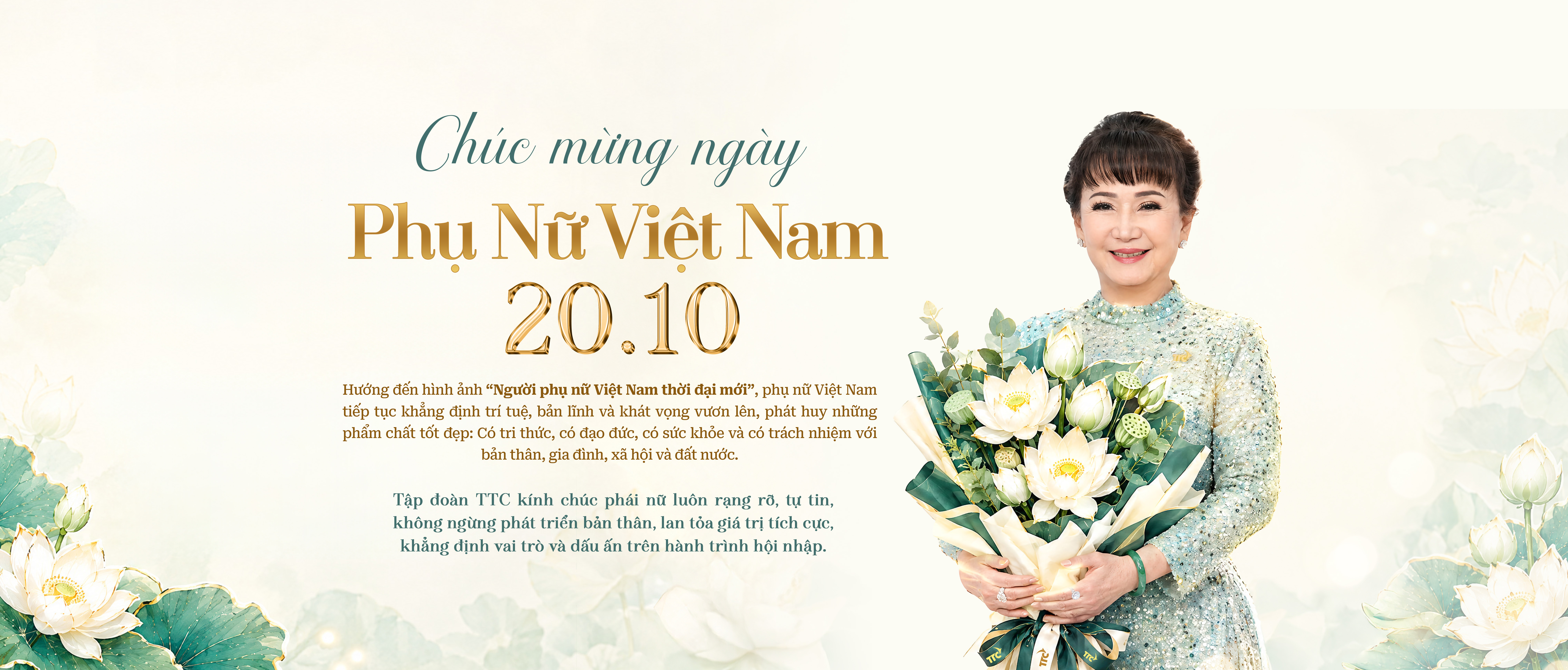 Chúc mừng ngày Phụ Nữ Việt Nam 20.10