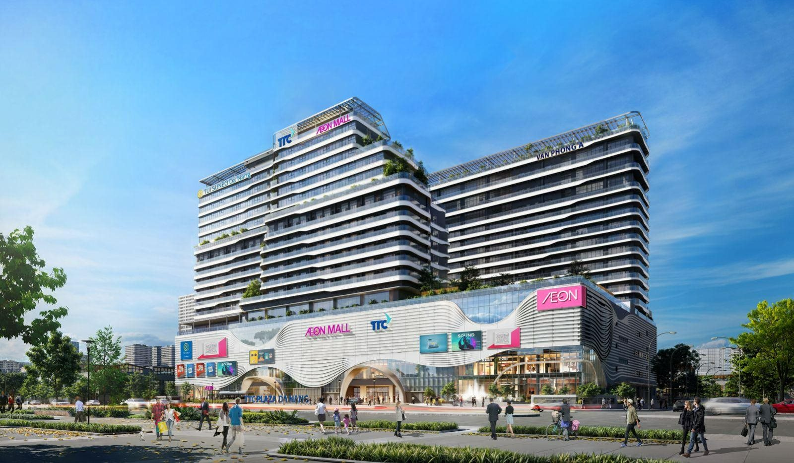 TTC Plaza Đà Nẵng tăng tốc tiến độ, sẵn sàng vận hành đầu năm 2026