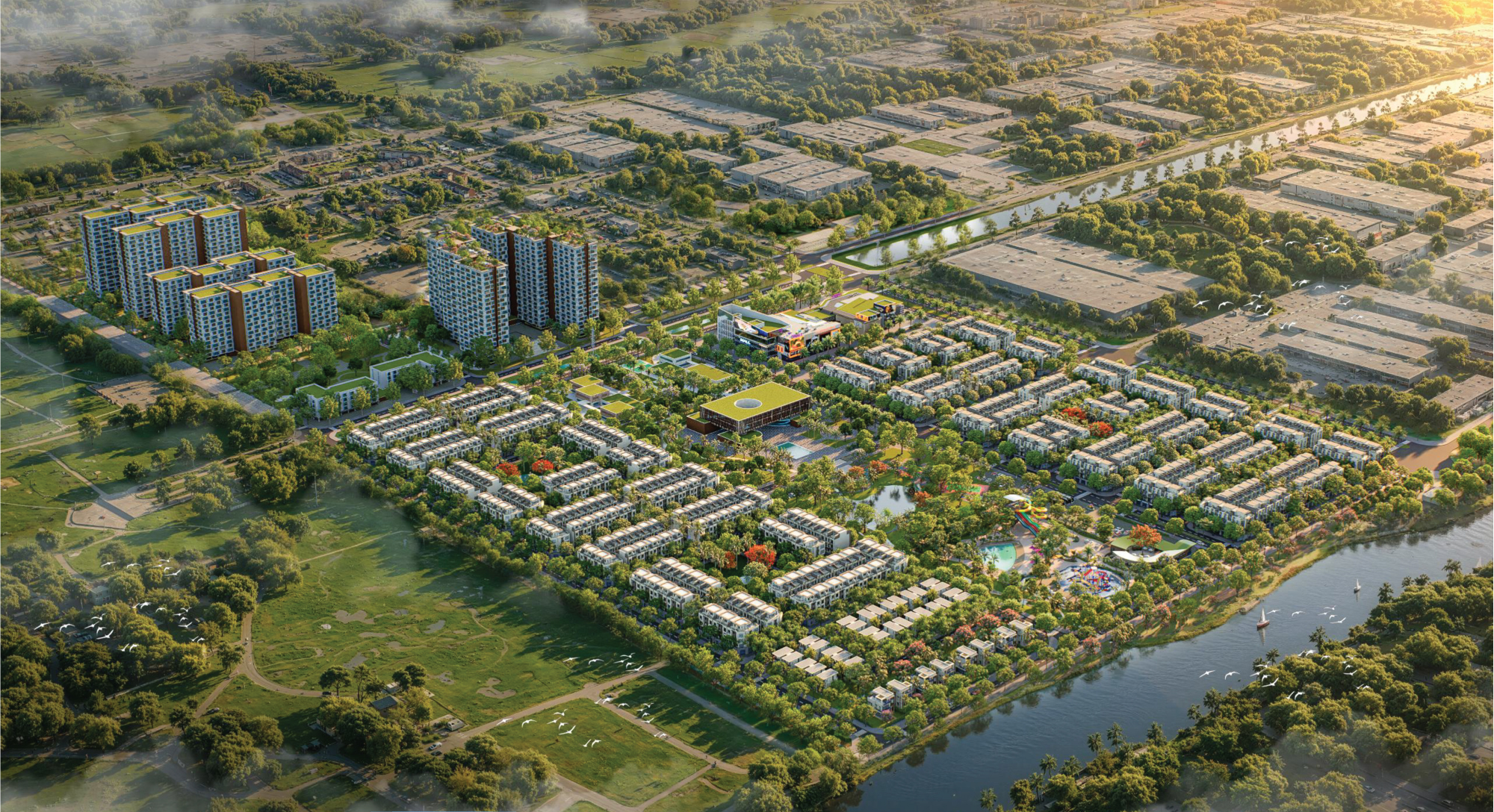 TTC Residential Area: Sustainable ecological urban area in Tay Ninh