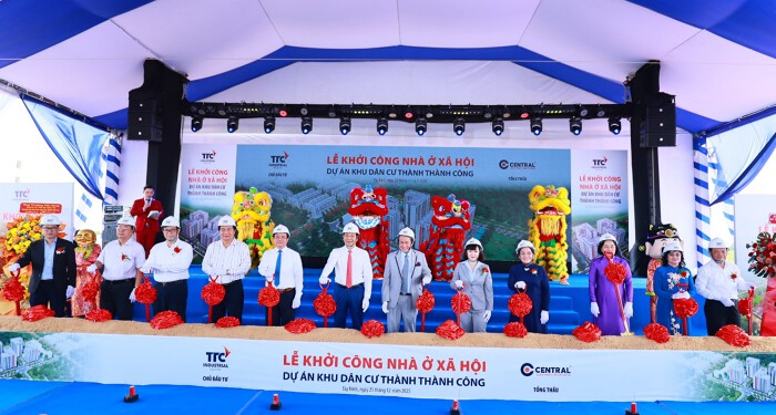 TTC IZ chính thức khởi công nhà ở xã hội thuộc Khu dân cư TTC