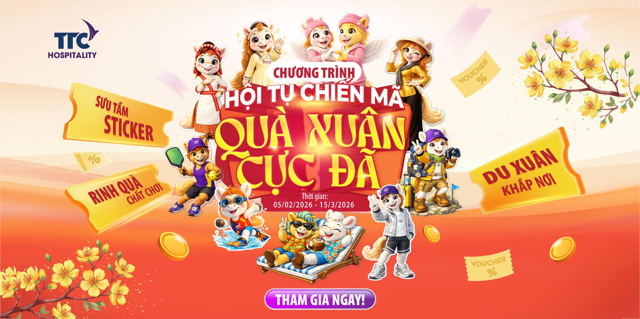 Hội tụ Chiến Mã – Quà xuân cực đã