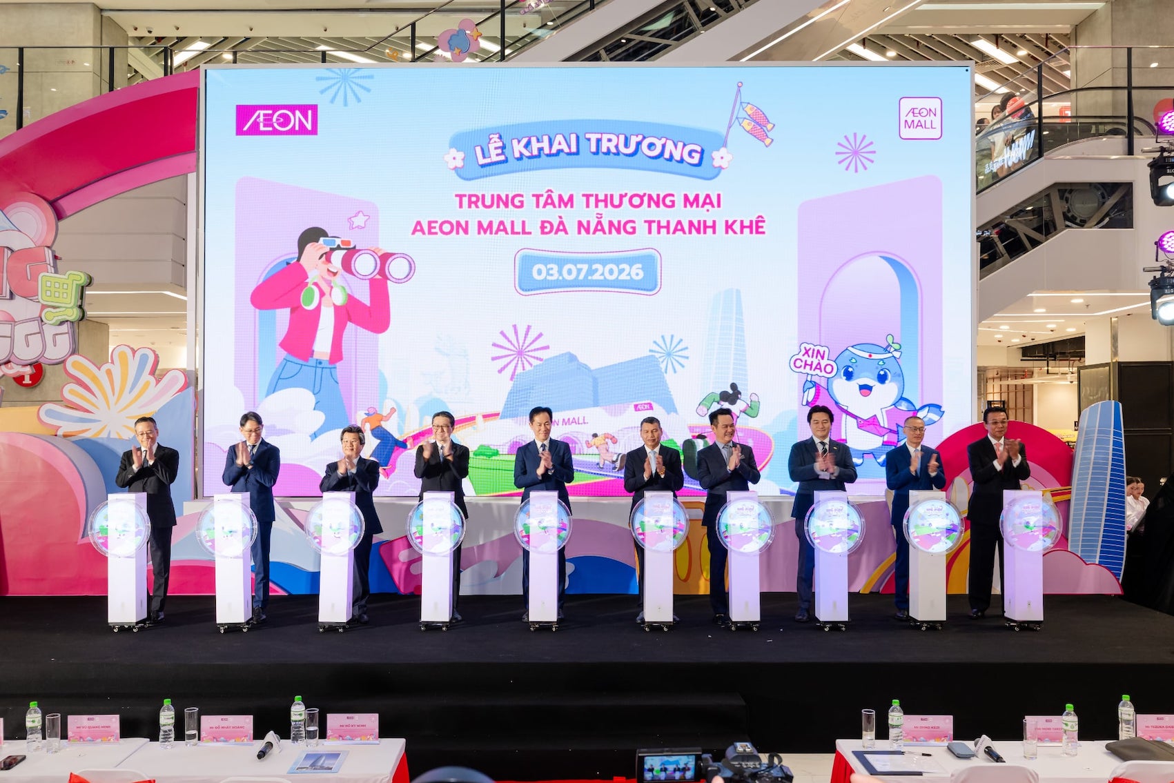 Trung tâm Thương mại AEON MALL chính thức khai trương tại TTC Plaza Đà Nẵng