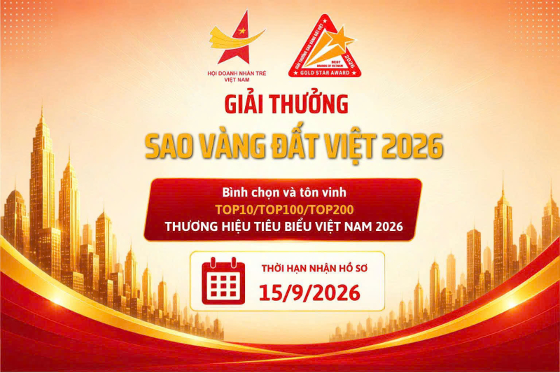 Phát động chương trình bình chọn và trao giải thưởng Sao Vàng đất Việt 2026