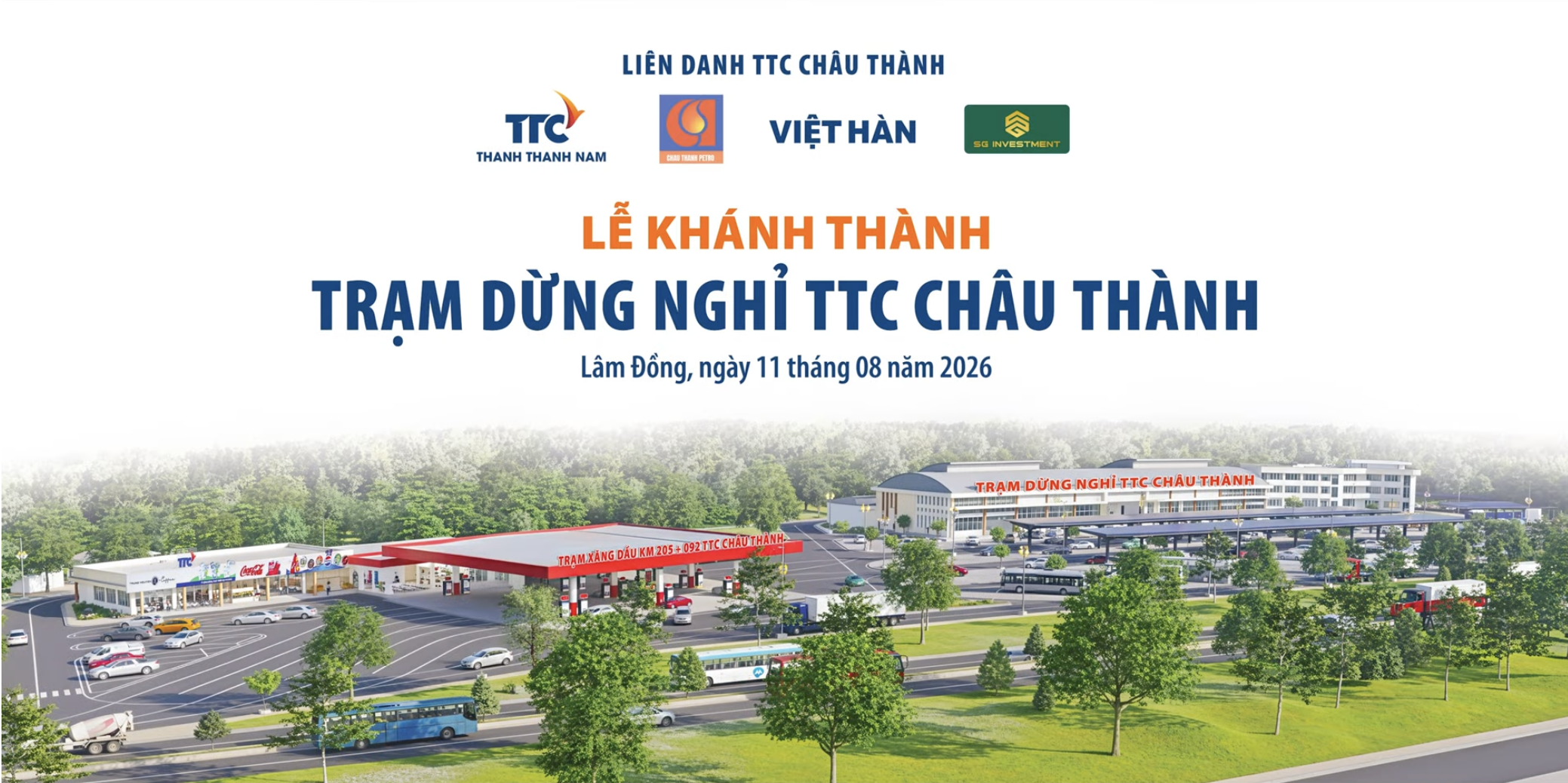 Những khoảnh khắc nổi bật tại Lễ Khánh thành Trạm dừng nghỉ TTC Châu Thành