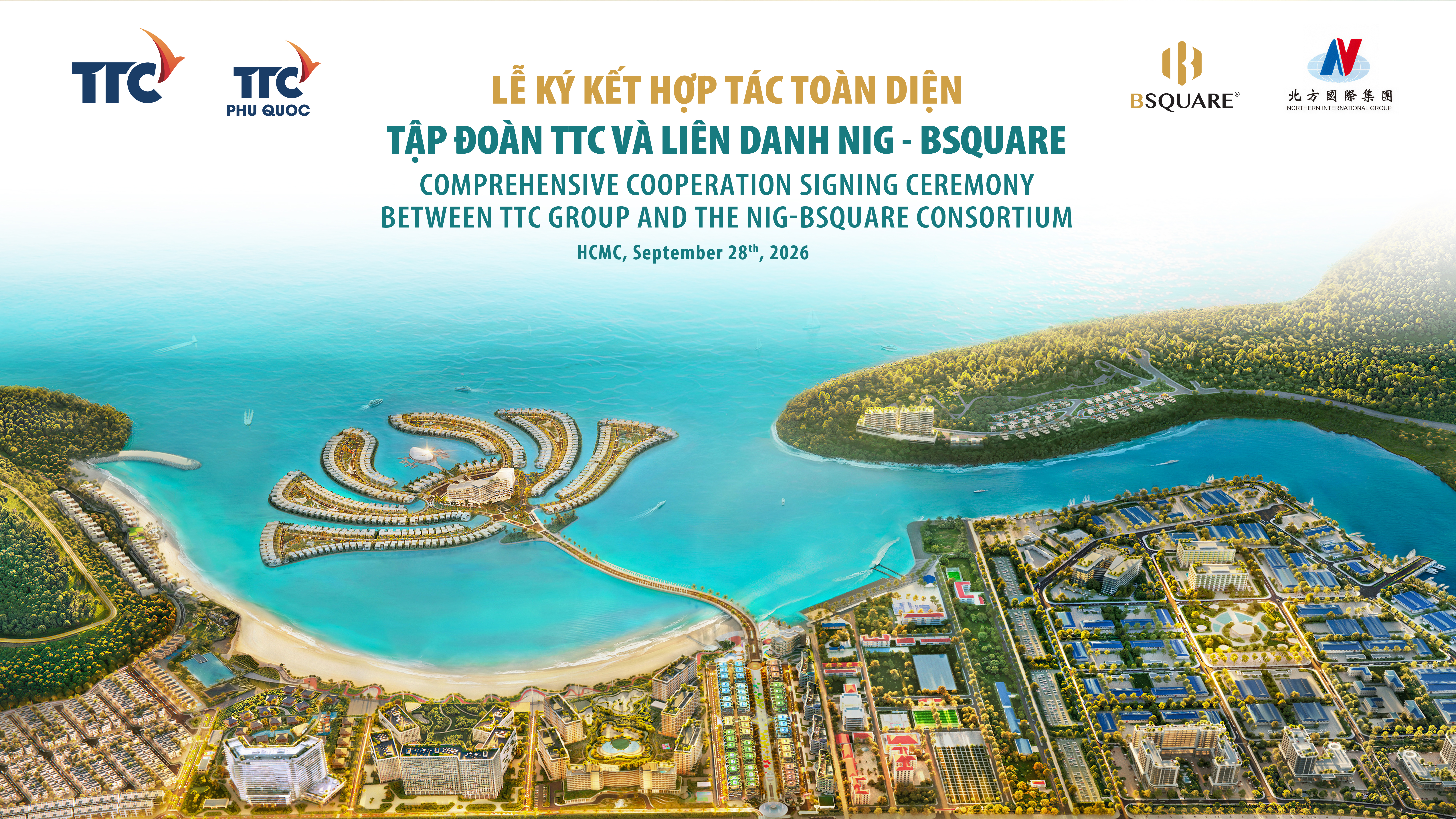 Những khoảnh khắc nổi bật tại Lễ ký kết hợp tác toàn diện giữa Tập đoàn TTC - Liên danh NIG - Bsquare