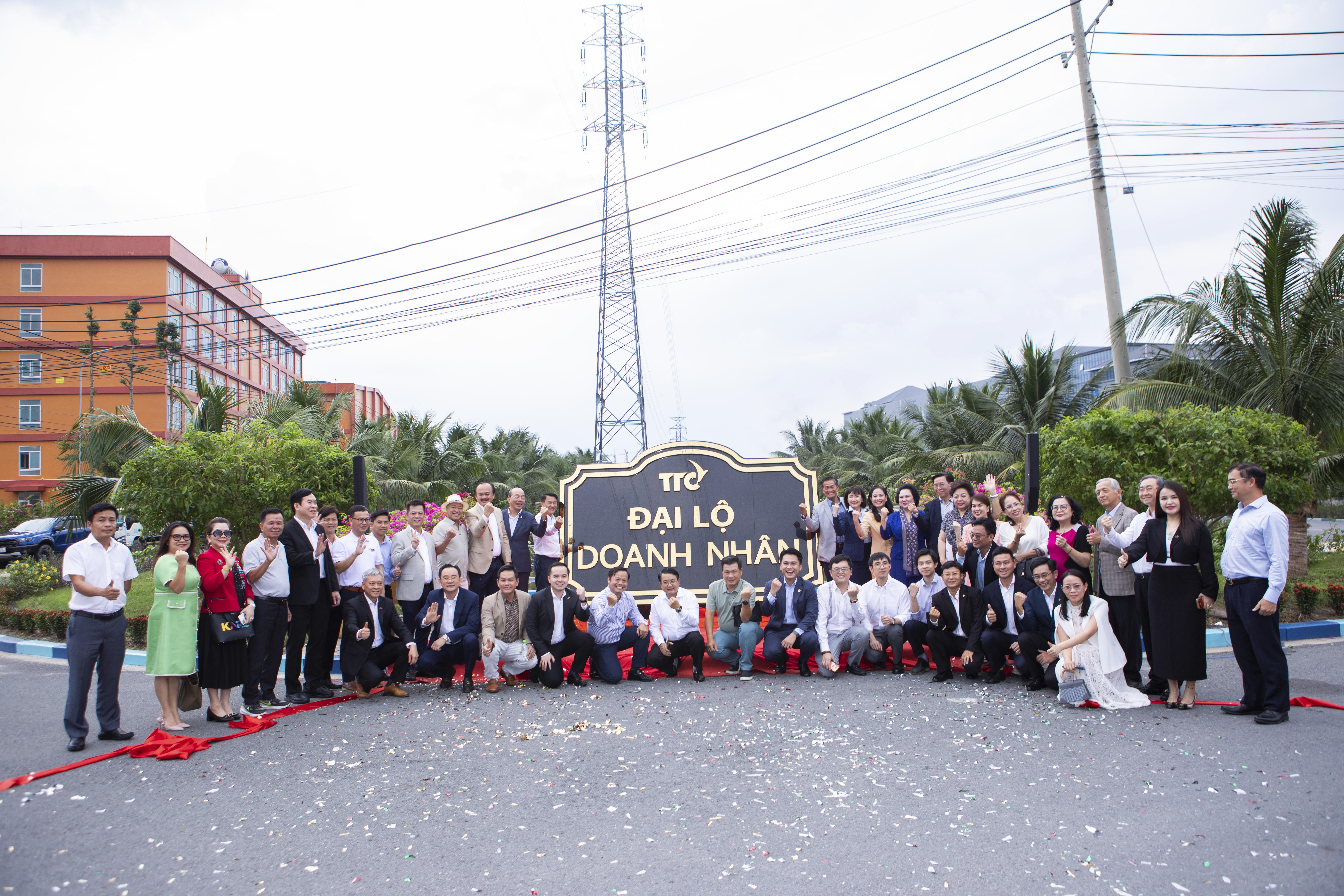 Khánh thành Đại lộ Doanh nhân tại KCN Thành Thành Công