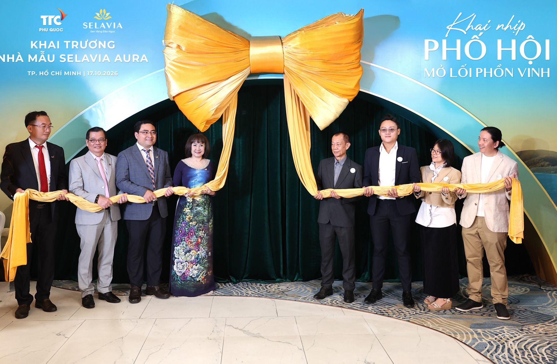 TTC Phú Quốc khai trương Văn phòng bán hàng và nhà mẫu tại TP HCM