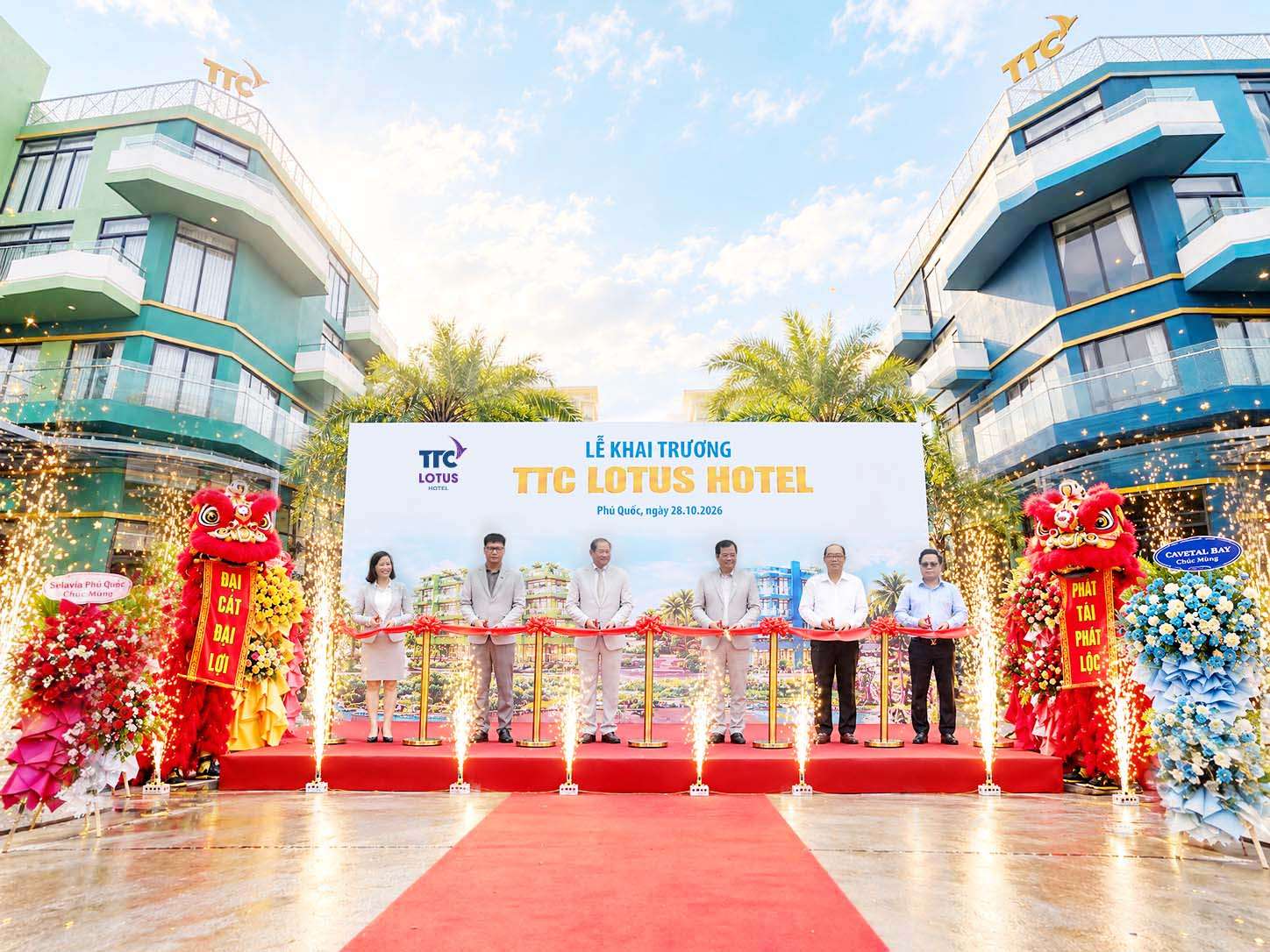 Khai trương TTC Lotus Hotel, khách sạn đầu tiên của TTC tại Phú Quốc