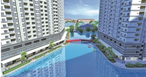 Mua nhà, đón thủy lộc từ hồ Thiên Nga 7.500m²
