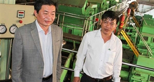 Đồng chí Lưu Xuân Vĩnh, Chủ tịch UBND tỉnh thăm và làm việc một số địa phương, doanh nghiệp trong tỉnh