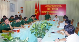 Sơ kết quy chế phối hợp giữ gìn ANTT và phát triển KT-XH trên khu vực biên giới