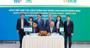 Thành Thành Công - Biên Hòa hợp tác với Ngân hàng OCB tăng cường hỗ trợ nông dân trồng mía