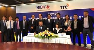 Lễ ký kết thỏa thuận hợp tác toàn diện giữa tập đoàn TTC và BIDV