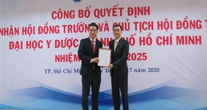 Đại học Y Dược TP.HCM công bố Chủ tịch Hội đồng trường