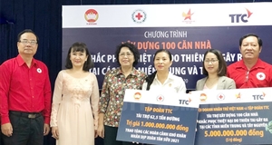 Hỗ trợ xây 100 căn nhà tặng đồng bào các tỉnh miền Trung và Tây Nguyên
