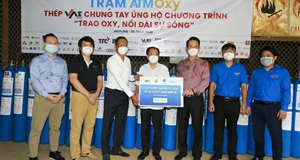Khai trương Trạm bơm Oxy tại quận 7 (TP.HCM), hỗ trợ ATM Oxy