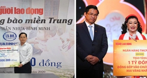 Vinh danh doanh nghiệp, doanh nhân vì cộng đồng