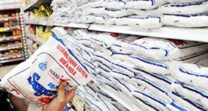 Tồn kho đường giảm mạnh