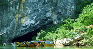 Giảm 30% giá vé thăm động Phong Nha, Tiên Sơn và Thiên Đường