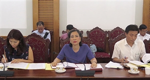 Thứ trưởng Đặng Thị Bích Liên làm việc với tỉnh An Giang