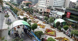Đường hoa Nguyễn Huệ sẽ mở từ 28 Tết