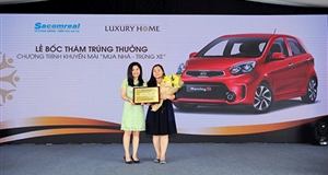Chủ đầu tư tặng cả căn hộ lẫn xe hơi cho khách hàng