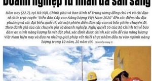 Nghị quyết 55 khuyến khích tư nhân tham gia phát triển năng lượng: “Điểm bẩy” nào dành cho tư nhân?