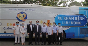DHA Corporation ủng hộ TP Phan Thiết 2.000 kit xét nghiệm nhanh Covid-19