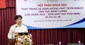 Thực trạng và định hướng phát triển khoa học công nghệ trong lĩnh vực năng lượng