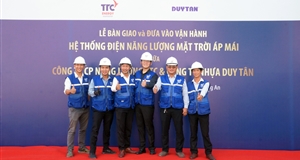 Duy Tân bảo vệ môi trường thông qua sử dụng năng lượng tái tạo