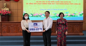 Tập đoàn TTC trao tặng 900 phần quà cho các gia đình tại tỉnh Long An