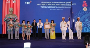 Tập đoàn TTC vinh dự đón nhận Huân chương Lao động cao quý