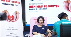 Gần 240 cán bộ nhân viên Tập đoàn TTC đăng ký hiến máu tự nguyện