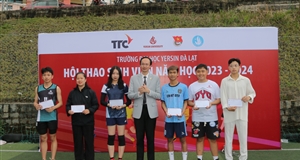 Trao 168 huy chương tại Hội thao sinh viên Trường Đại học Yersin Đà Lạt