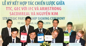 Developing green power: TTC and history handshake to international organizations