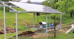 Using solar power effectively to irrigate