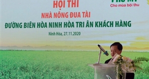 Hội thi nhà nông đua tài và tri ân khách hàng trồng mía