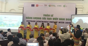 Nhiều sự kiện được tổ chức trong Tuần lễ Năng lượng tái tạo Việt Nam 2018