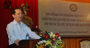 Đẩy mạnh cải cách thủ tục hành chính, minh bạch thông tin lãi suất