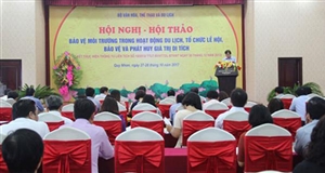 “Bảo vệ môi trường du lịch là xu thế toàn cầu”