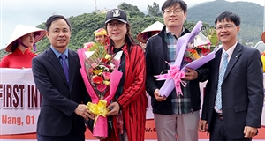 Đà Nẵng đón 2.000 khách đi tàu biển 'xông đất' đầu năm