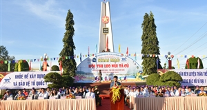 Ta Cu mountain climbing contest, Ham Thuan Nam district - Binh Thuan expanded XXV in 2023