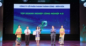TTC AgriS received the Vietnam Top Industry 4.0 Award in 2023